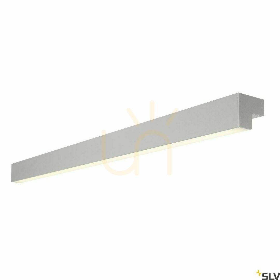 Surface-mounted lamp SLV L-LINE 120 LED silver 18.5W 3000K IP44 1001304