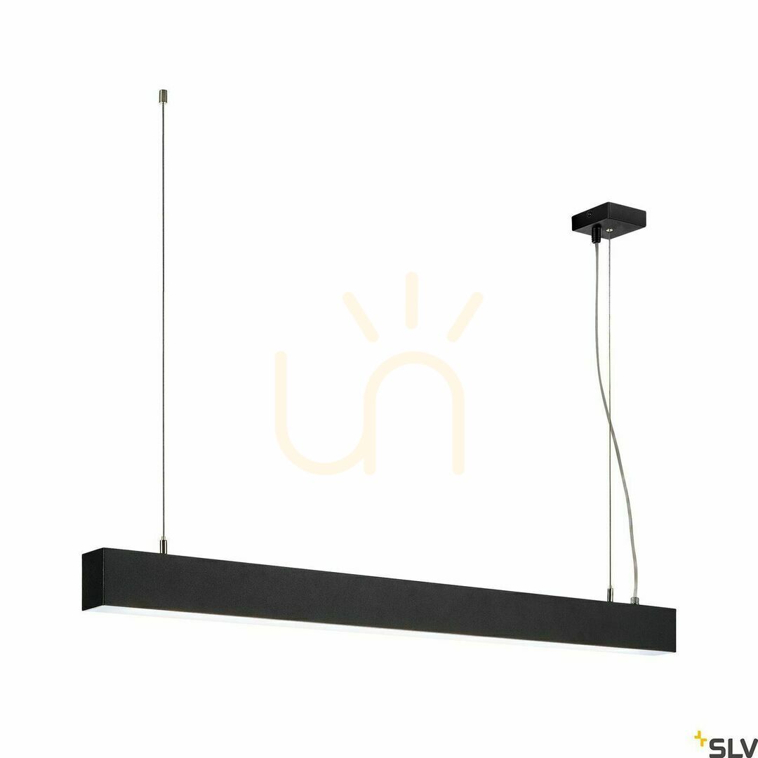 Pendant Light SLV GLENOS II Black LED 43W 4000K 105cm 1001403