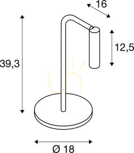 Table Lamp SLV KARPO TL White LED 6.2W 3000K 430lm 1001460 4 Table Lamp SLV KARPO TL White LED 6.2W 3000K 430lm 1001460 small 4