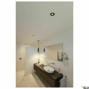Recessed Light SLV NEW TRIA 1 Black 50W GU10 230V 111710 small 3