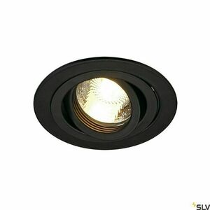 Recessed Light SLV NEW TRIA 1 Black 50W GU10 230V 111710 small 0