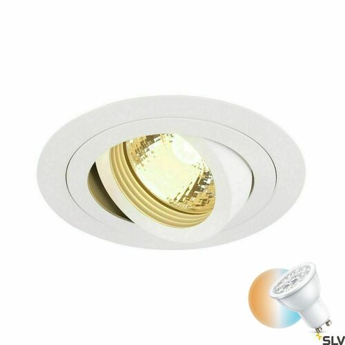 Check Recessed light SLV New Tria 1 white GU10 50W 230V 111711