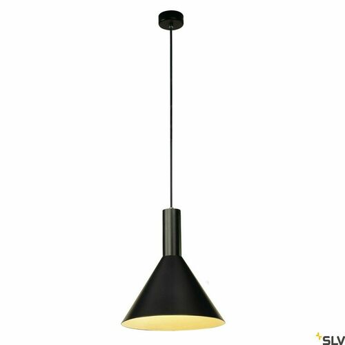 Check Pendant Light SLV Phelia Black E27 27.5 cm 133310