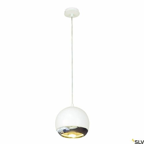 Check Pendant Light SLV LIGHT EYE White Chrome ES111 75W 133481