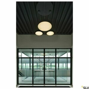 Ceiling Light SLV MEDO 30 Black LED 16W 3000K 28cm 135020 small 4
