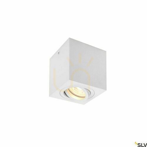 Check Ceiling Light SLV TRILEDO Square CL White Aluminum GU10 10W 1002015