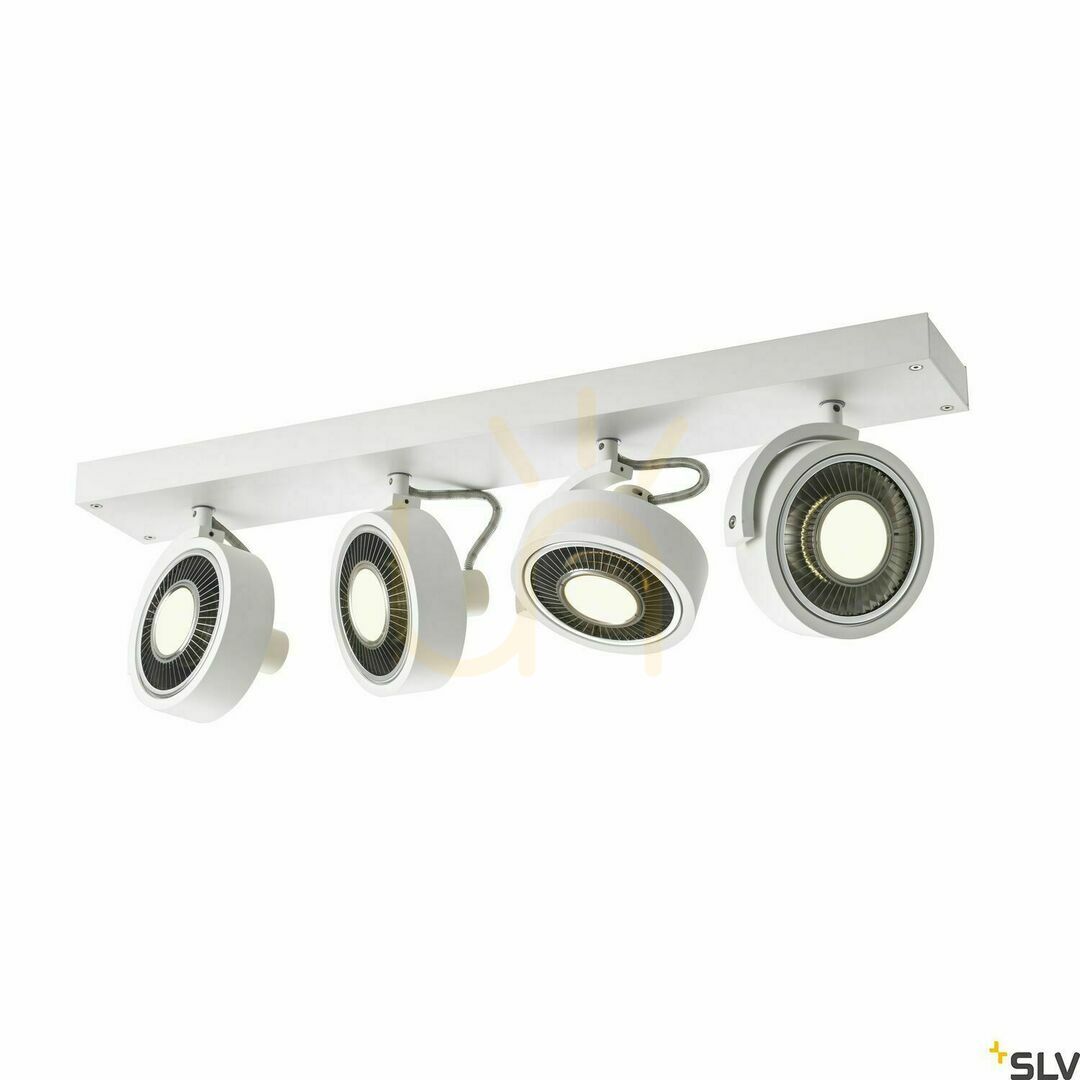 View Recessed Luminaire SLV KALU white aluminum 230V 75W 1002024 Recessed Luminaire SLV KALU white aluminum 230V 75W 1002024