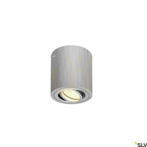 Check Ceiling Light SLV TRILEDO Round CL Aluminum GU10 230V 1002012