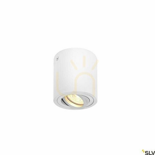 Check Ceiling Light SLV TRILEDO Round CL White Aluminum GU10 1002011