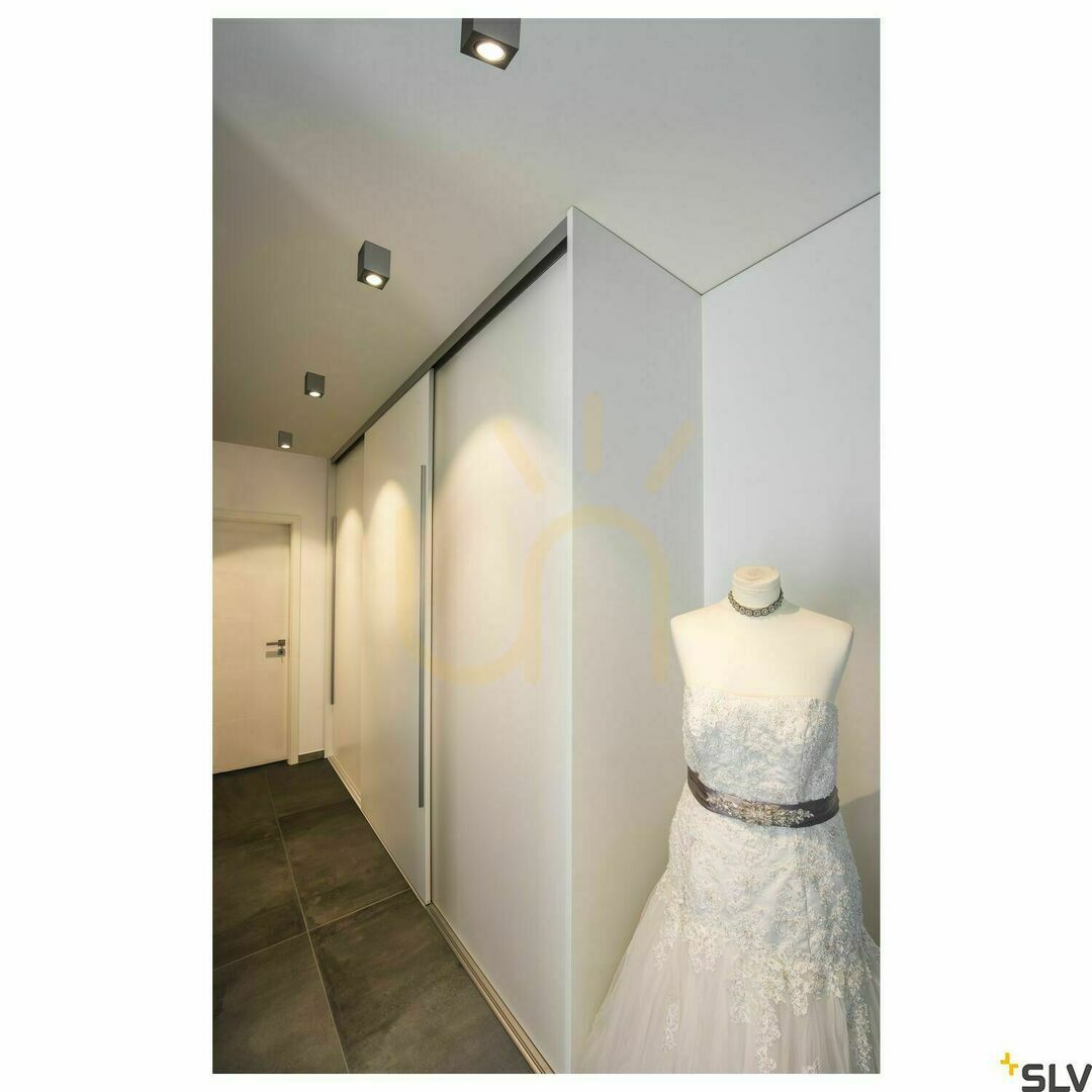 View Ceiling Light SLV TRILEDO Square CL Aluminum GU10 10W 1002004 Ceiling Light SLV TRILEDO Square CL Aluminum GU10 10W 1002004