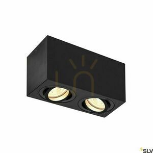 Ceiling Light SLV TRILEDO Double Square Black Aluminum 1002005 0 Ceiling Light SLV TRILEDO Double Square Black Aluminum 1002005 small 0