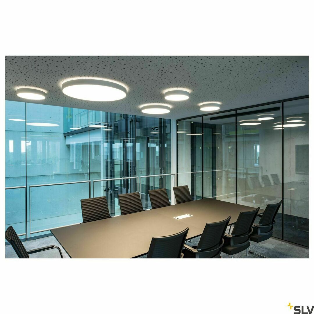 Show Surface-Mounted Ceiling Lamp SLV MEDO 60 Ambient White DALI 37W 1001900 Surface-Mounted Ceiling Lamp SLV MEDO 60 Ambient White DALI 37W 1001900