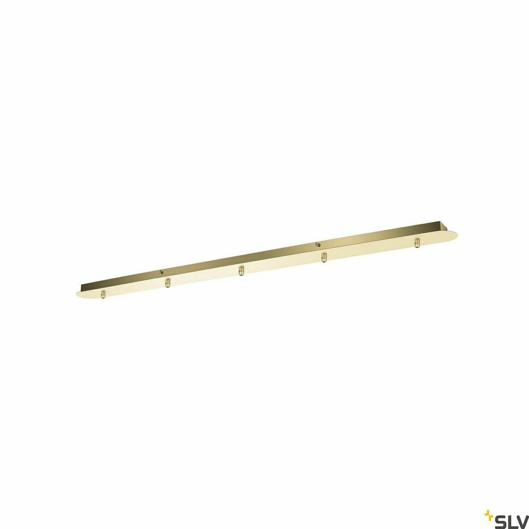Ceiling Escutcheon SLV FITU 5-Outlets Gold 120 cm 1002265