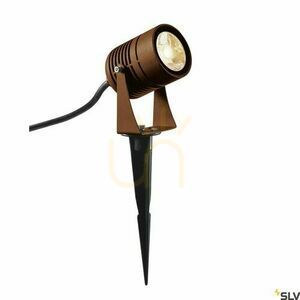 SLV LED SPIKE Rusty Outdoor Ground Spot Light 6W 3000K IP55 1002203 small 0