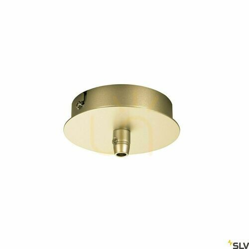 Check Ceiling Rose SLV FITU 1 Outlet Gold Steel 8.5 cm 1002163