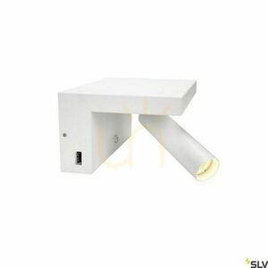 Wall Light SLV KARPO Bedside White 6.8W 3000K USB 1002140 0 Wall Light SLV KARPO Bedside White 6.8W 3000K USB 1002140 small 0