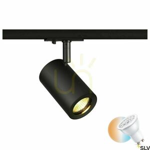 Track Light SLV ENOLA_B Black GU10 50W 1-Phase 1002110 small 0