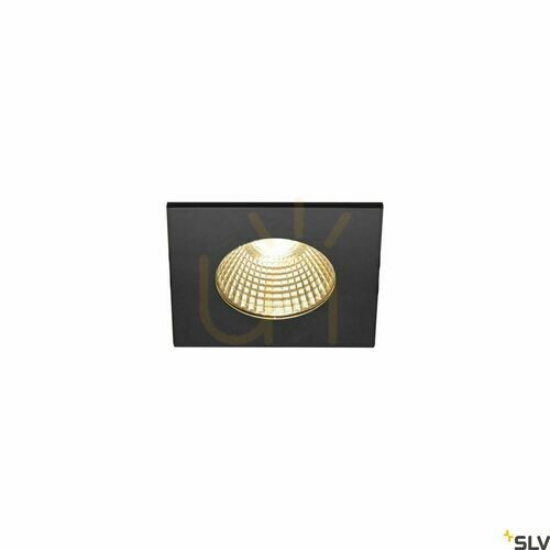 Check Recessed Luminaire SLV PATTA-I Black 7.3W 1800-3000K IP65 1002101