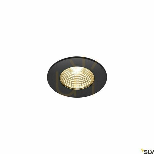Check Recessed Light SLV PATTA-I Black 7.3W Dim-to-Warm IP65 1002098