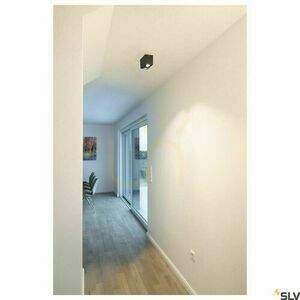Ceiling Light SLV TRILEDO Double Square Black 14W 3000K 1002003 small 1