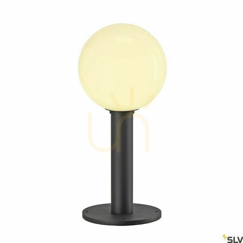 Check Outdoor Post Light SLV GLOO PURE Anthracite 44 cm IP44 E27 1002000