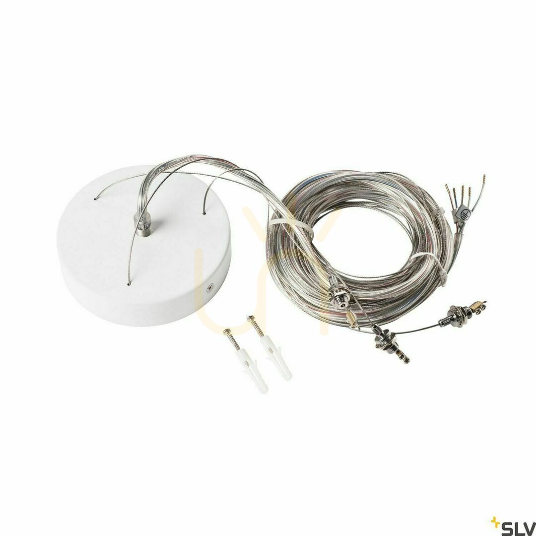 Pendant Kit SLV MEDO 5m Round White 1001950