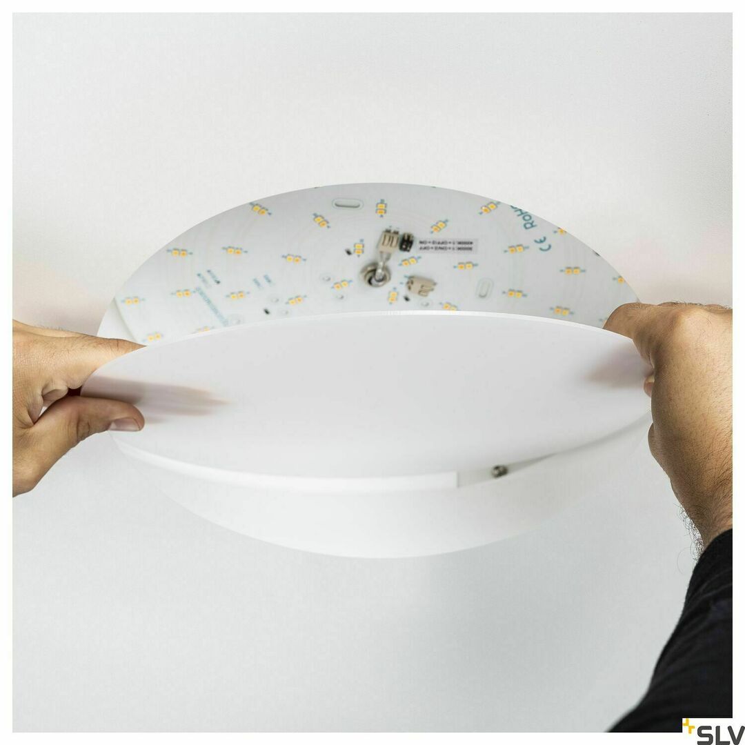 Preview Recessed luminaire SLV MEDO 30 EL white 14W 1600lm 3000/4000K 1001901 Recessed luminaire SLV MEDO 30 EL white 14W 1600lm 3000/4000K 1001901