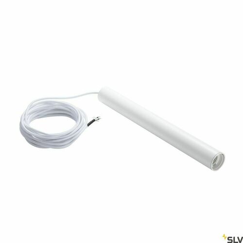 Check Pendant Light SLV FITU E27 White 40 cm 1002562