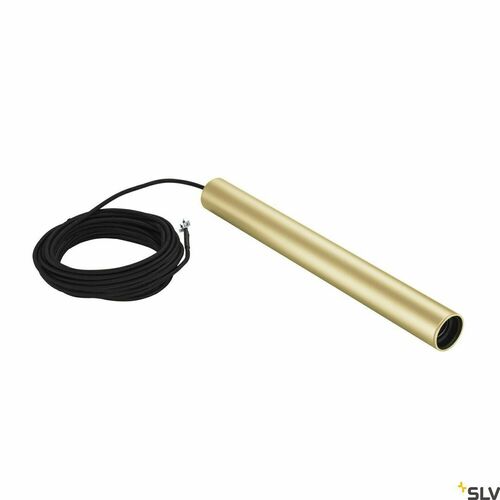 Check Pendant Light SLV FITU E27 Gold 40 cm 1002564