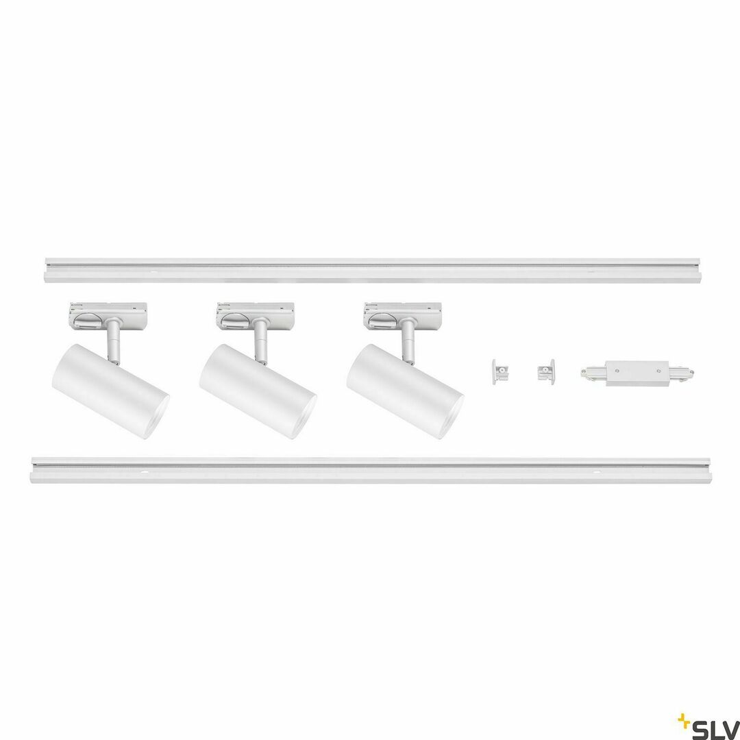 Check Rail Light Set SLV Noblo 1-Circuit LED 24W 2700K White 1002611 Rail Light Set SLV Noblo 1-Circuit LED 24W 2700K White 1002611