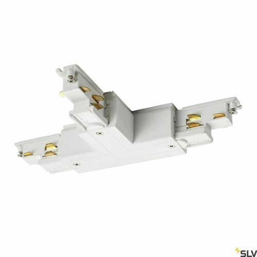 Check Busbar Power Feed T-Connector SLV S-TRACK DALI 3-Phase White 1002653