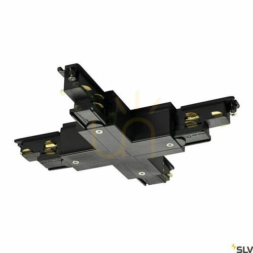 Check Busbar power feed X connector SLV S-TRACK DALI 3-phase black 1002655