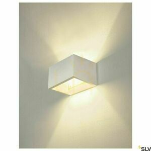 Surface-Mounted Wall Lamp SLV PLASTRA QT-DE12 white gypsum 20W 1002238 4 Surface-Mounted Wall Lamp SLV PLASTRA QT-DE12 white gypsum 20W 1002238 small 4