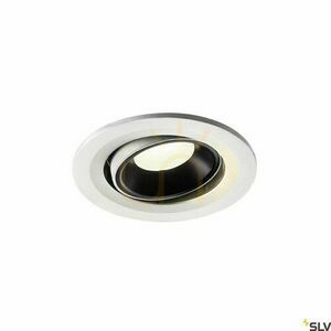 Recessed downlight SLV NUMINOS MOVE S white/black 8.6W 4000K 1005367 small 0