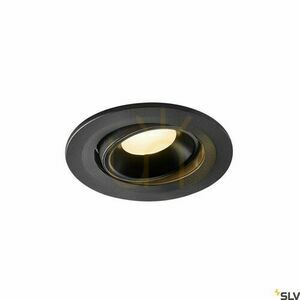Recessed downlight SLV NUMINOS MOVE S black 8.6W 3000K 1005340 small 0