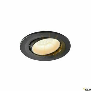 Recessed spotlight SLV NUMINOS MOVE S black/white 8.6W 2700K 1005320 small 0