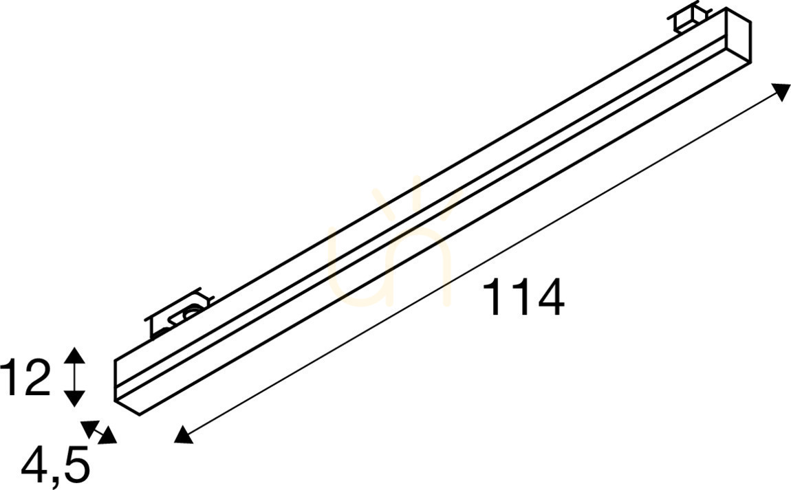 Preview Track Light SLV SIGHT 37W 3000/4000K Grey 1005402 Track Light SLV SIGHT 37W 3000/4000K Grey 1005402