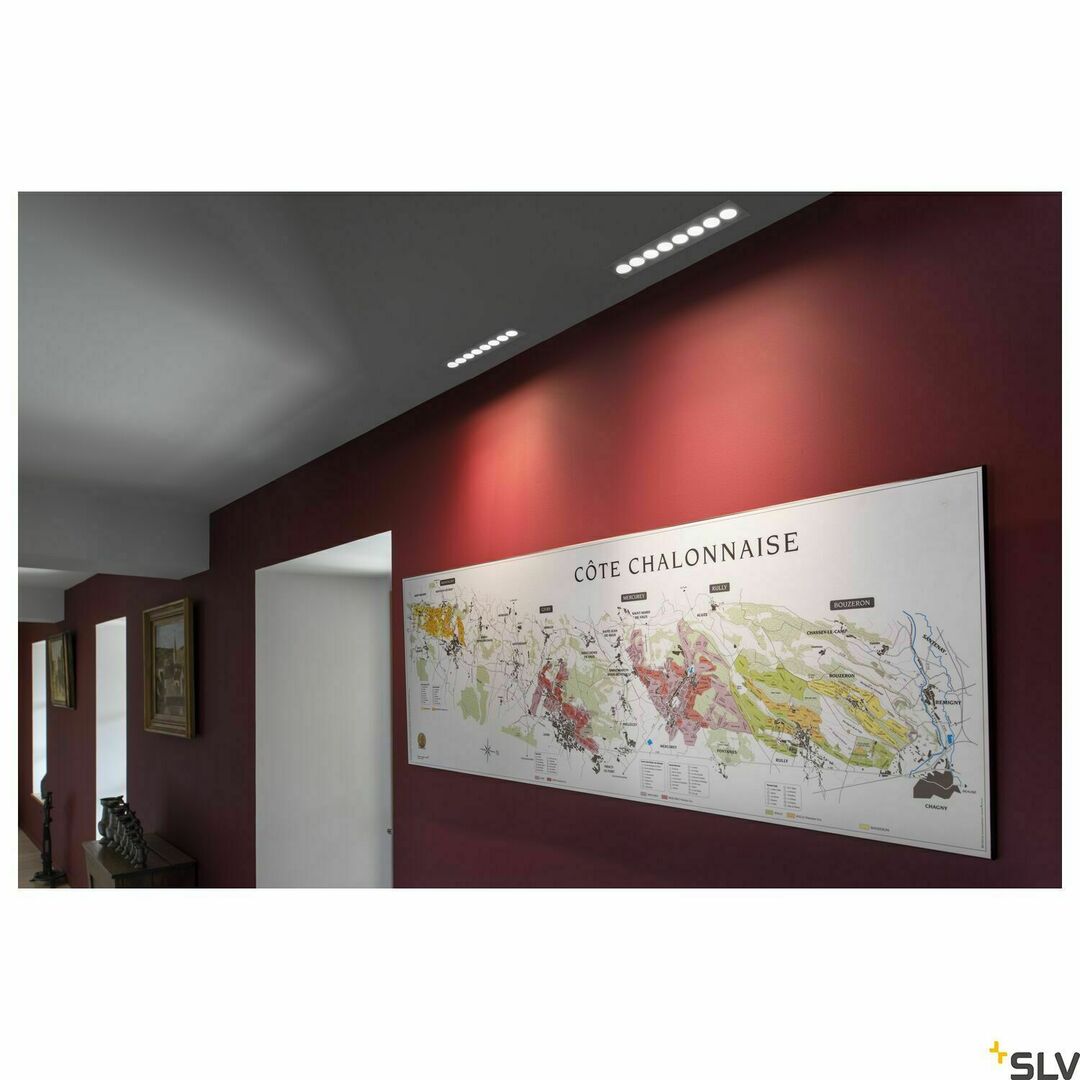 Display Recessed luminaire SLV MILANDOS 8 white 1300lm 3000K 1005426 Recessed luminaire SLV MILANDOS 8 white 1300lm 3000K 1005426