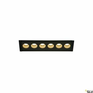 Recessed Ceiling Light SLV MILANDOS 6 Black 3000K 780lm 1005416 small 0