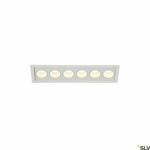 Check Recessed light SLV MILANDOS 6 white 2700K 960lm 1005417