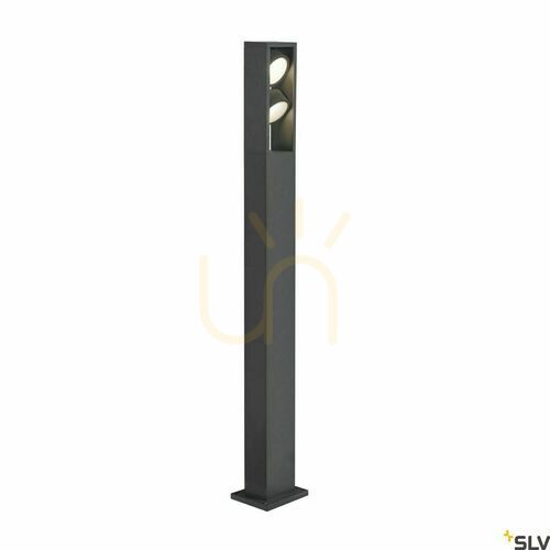 Check Outdoor Post Light SLV ESKINA FRAME 125 Anthracite 27W IP65 1005439