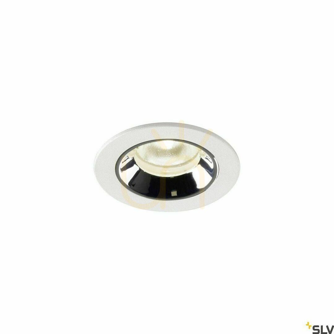 Check Recessed Downlight SLV NUMINOS XS White/Chrome 7W 4000K 740lm 1005552 Recessed Downlight SLV NUMINOS XS White/Chrome 7W 4000K 740lm 1005552