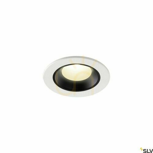 Check Recessed downlight SLV NUMINOS XS 1005550 white/black 7W 4000K 710lm IP20/IP44