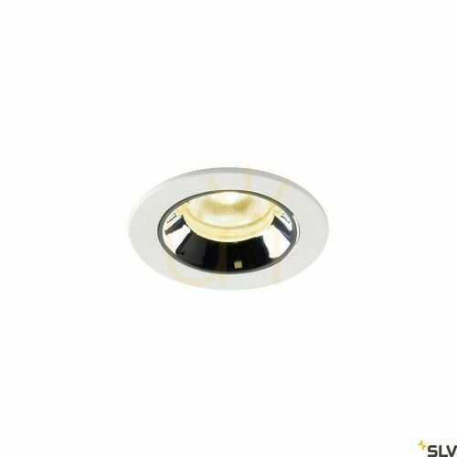 Check Recessed downlight SLV NUMINOS XS white/chrome 7W 3000K 730lm 1005528