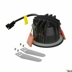 Recessed spotlight SLV NUMINOS XS black/chrome 7W 3000K 700lm 1005522 small 1