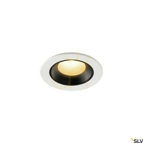 Check Recessed downlight SLV NUMINOS XS 7W 2700K white/black 1005514