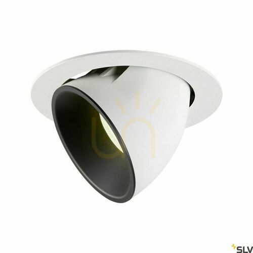 Check Recessed luminaire SLV NUMINOS GIMBLE XL white/black 37.4W 4000K 1006080