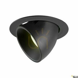 Recessed luminaire SLV NUMINOS GIMBLE XL black 4000K 37.4W 1006071 0 Recessed luminaire SLV NUMINOS GIMBLE XL black 4000K 37.4W 1006071 small 0