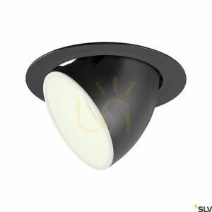 Recessed downlight SLV NUMINOS GIMBLE XL black/white 37.4W 4000K 1006066 small 0