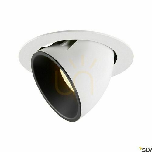 Check Recessed luminaire SLV NUMINOS GIMBLE XL white/black 37.4W 3000K 1006062